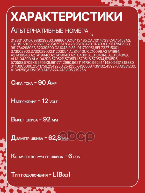 Генератор восстановленный