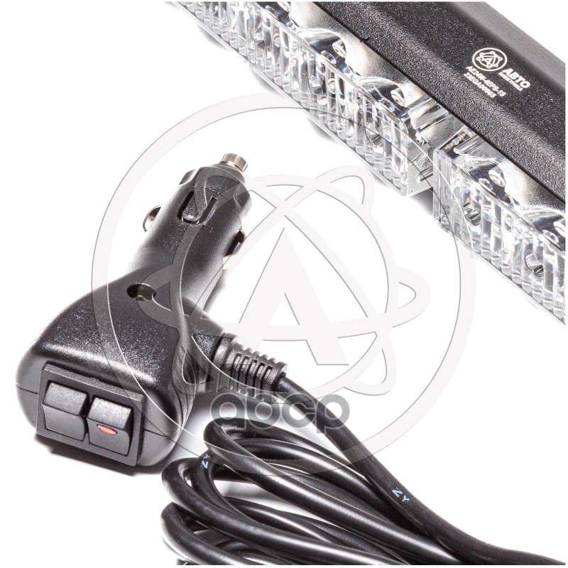 Балка светодиодная 12/24V 24Вт кронштейн стробоскоп 1 стор.(4 блока Epistar) AVT