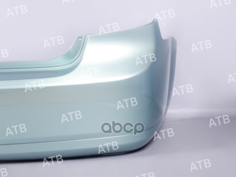 бампер Chevrolet Lacetti 1 2004-2013 седан задний Сине-зеленый 35U ATB