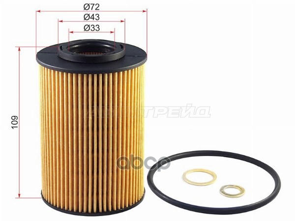 Фильтр масляный Hyundai Santa Fe 05-09 / Sonata 04-10 Sat арт. ST-26320-27400