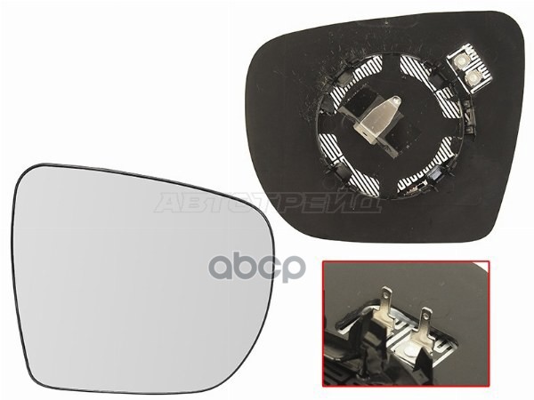 Полотно зеркала Hyundai ix35 09-15 / Tucson 09-15 (Справа/ Обогрев/ сферическое) Sat арт. ST-121-0012