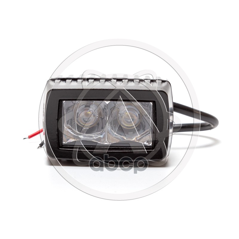 Фара светодиодная Avtoelectrica прямоугольная 2 LED направленный свет 20W (75 х 61 х 48) 12/24V AE20RT-2LED-HC 09.2018