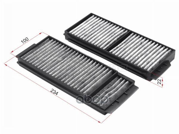 Фильтр салонный Mazda 3 03-09 / 5 04-15 Sat арт. ST-BP4K-61-J6X-U