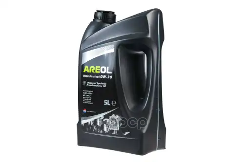 AREOL Areol Max Protect 0W30 (5L) Масло Моторное! Синтacea A3/B4, Api Sn/Cf, Mb 229.3/226.5, Vw 502.00