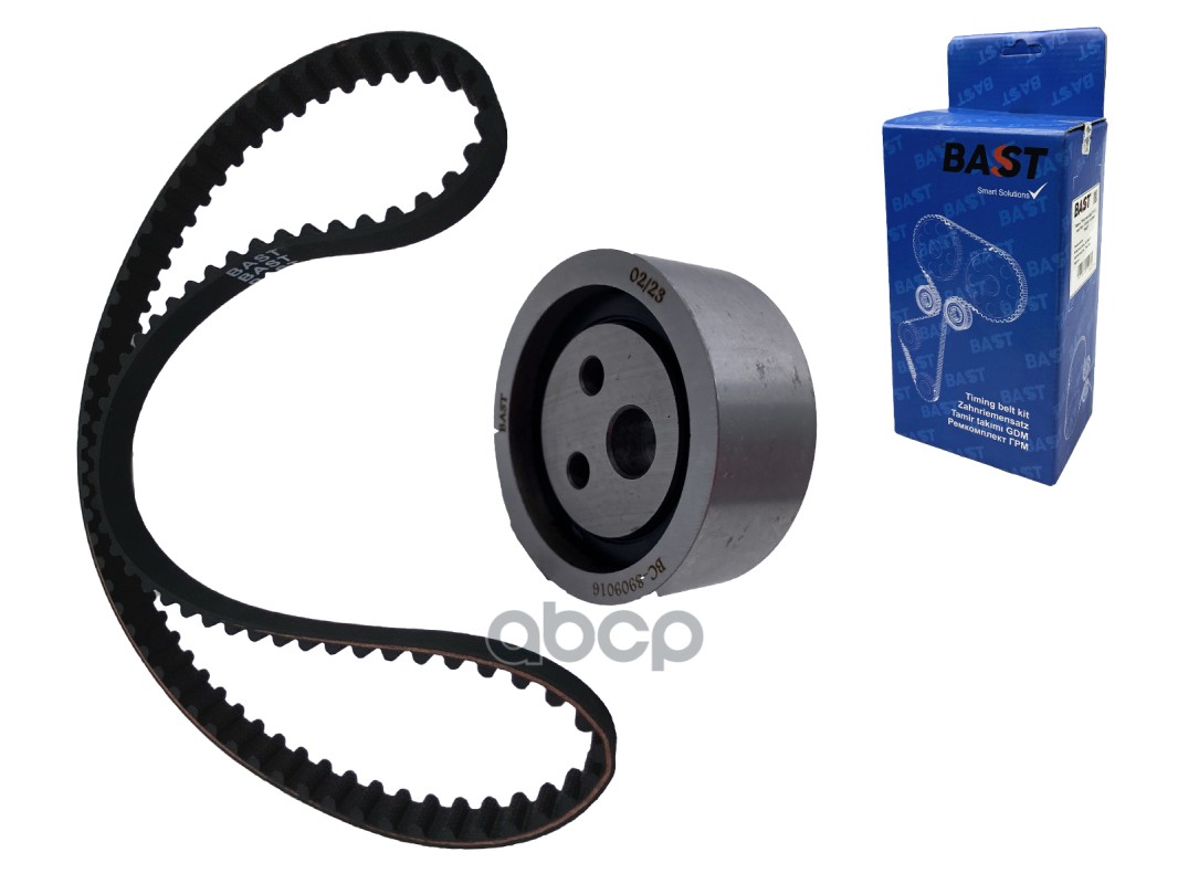 Ремень Грм Для А/М Ваз Ларгус (8V) + Ролик Метал. (До 2010 Г) ''Bast'' BAST CLUTCH арт. BC8909016