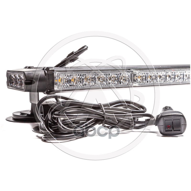 Балка проблесковая оранжевая AE102W-8EPS-4S-M 102Вт 1224В, 4-стор. 8+8+2 блока E