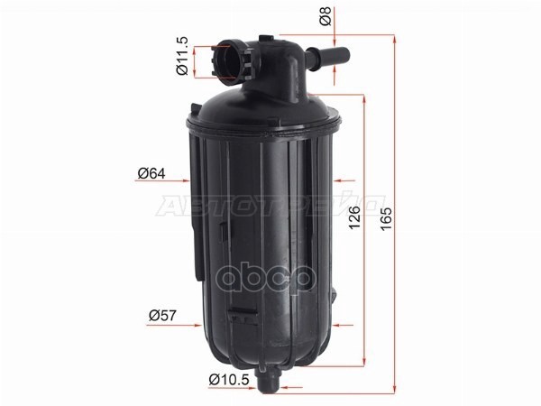 Фильтр топливный Audi A4 08-15 / A5 07-16 Sat арт. ST-8K0201511A