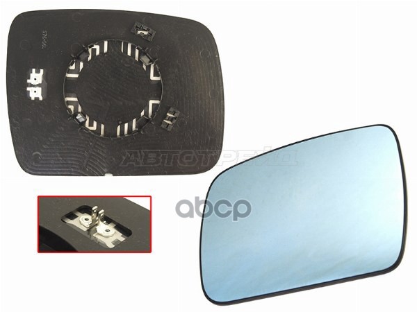 Полотно зеркала Land Rover Discovery 09-13 / Range Rover 09-12 (Слева/ Обогрев/ асферическое) Sat арт. ST-121-0003