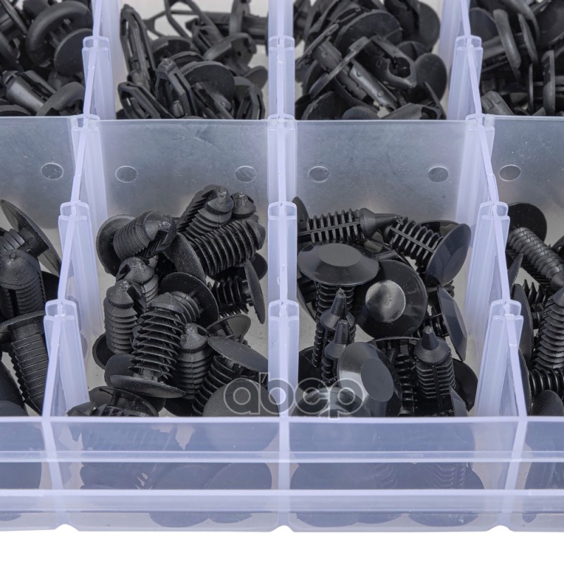 Набор крепежей (клипс) универсальный 192пр ARNEZI