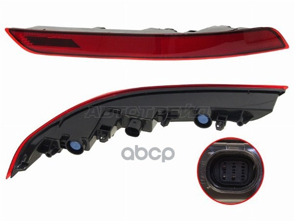 Фонарь в задний бампер Porsche Cayenne 14-18 (Справа) Sat арт. ST-448-2906R