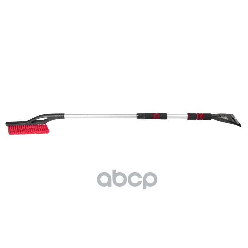 Щетка для очистки снега 90-120см телескопическая со скребком и мягкой ручкой Arnezi A0401057