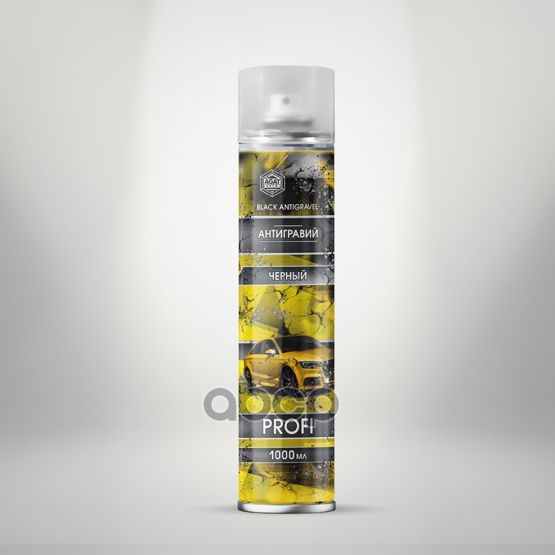 Антигравий Черный Profi (Аэрозоль) 1000 Мл. Agat Avto Sl0104 AGAT Avto арт. SL0104