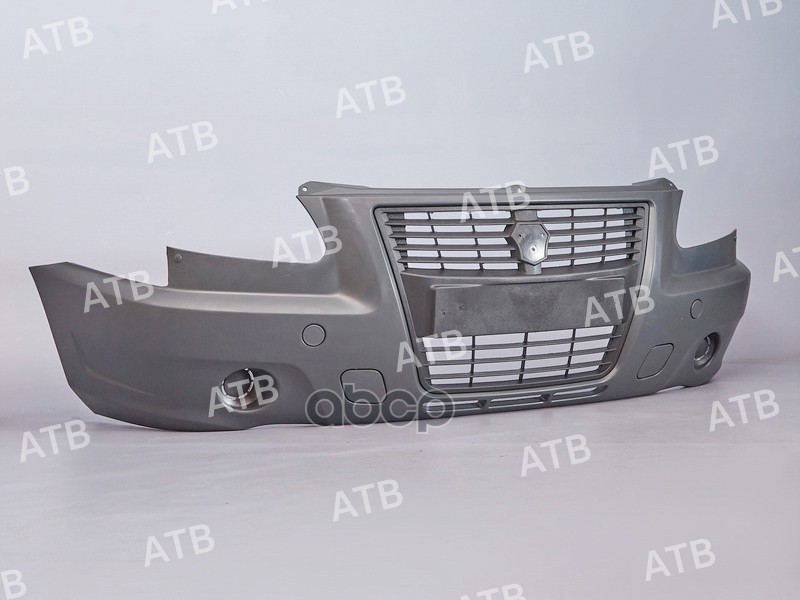 бампер GАЗ-ЭЛЬ 3302 передний Бизнес без эмблемы ATB