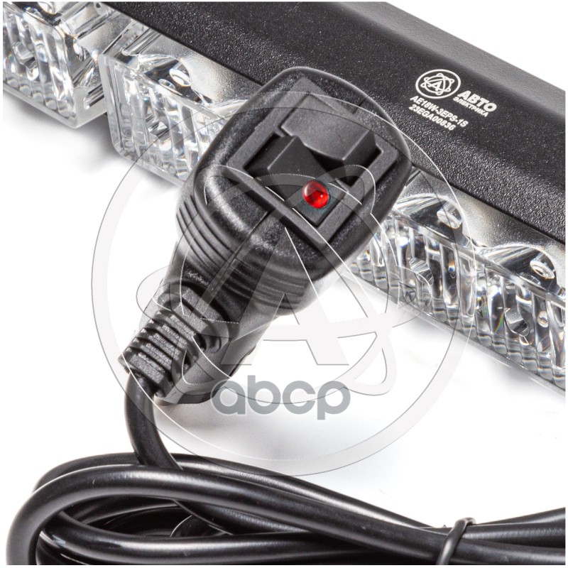 Балка светодиодная 12/24V 18Вт кронштейн стробоскоп 1 стор.(3 блока Epistar) AVT