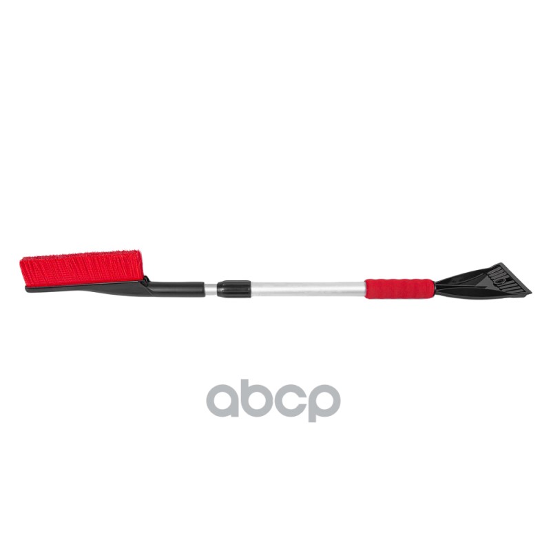 Щетка для очистки снега 86-114 см телескопическая со скребком и мягкой ручкой Arnezi A0401054