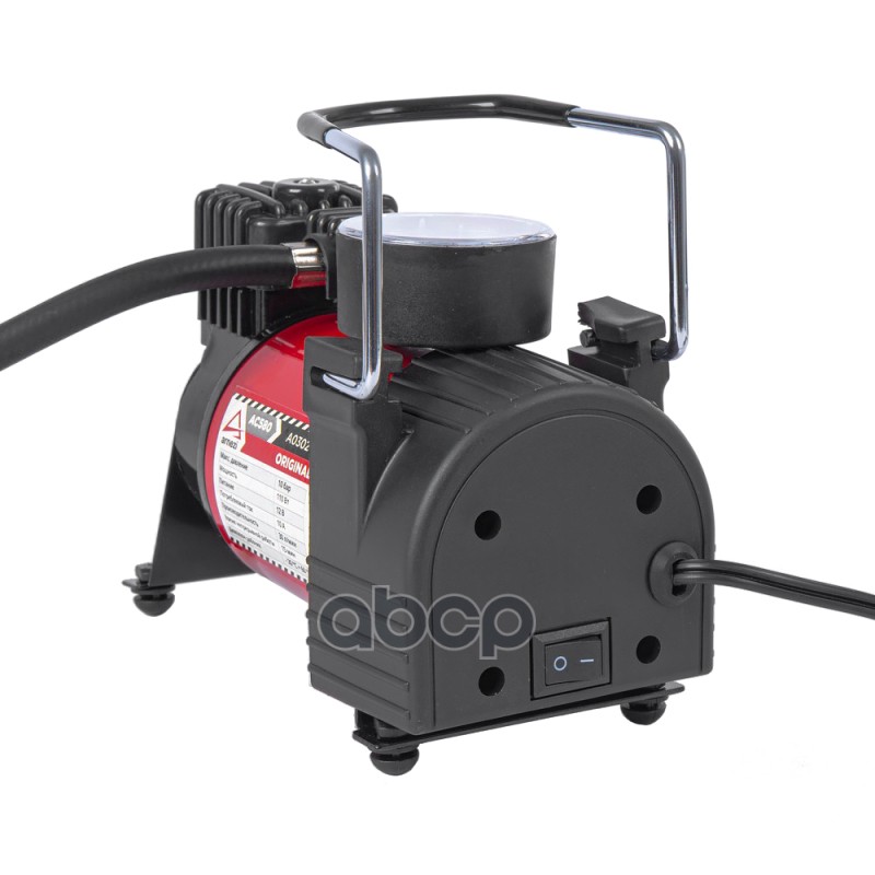 Компрессор автомобильный 10 бар, 30 л/мин, 110 Вт, AC580