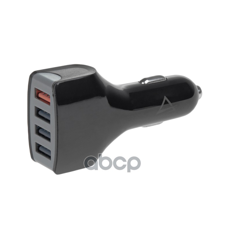 Адаптер автомобильный 30W 4хUSB-A 2.4А (QC3.0) 12-24V в прикуриватель ARNEZI A0603017