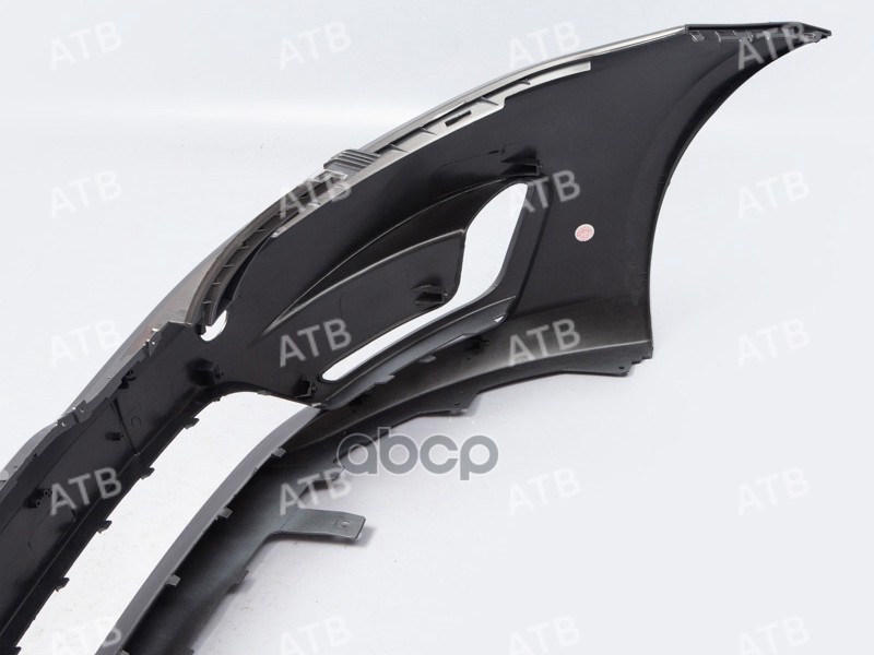 бампер Kia Rio 3 2011-2015 передний Серый (Carbon Grey) SAE ATB