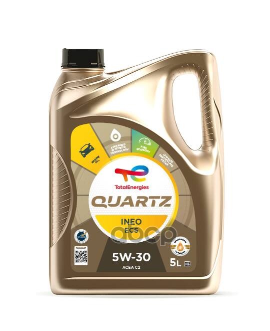 TotalEnergies Total Quartz Ineo Ecs 5W30 C2 (Europe) 5Л. Синт. (Масло Моторное)