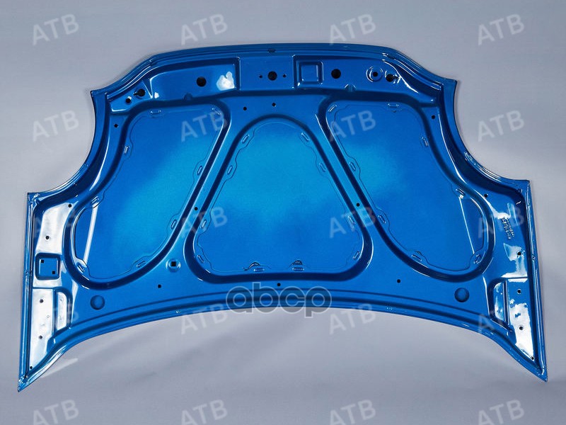 капот Daewoo Matiz 1 2000-2015 рестайлинг Ярко-синий GCT ATB