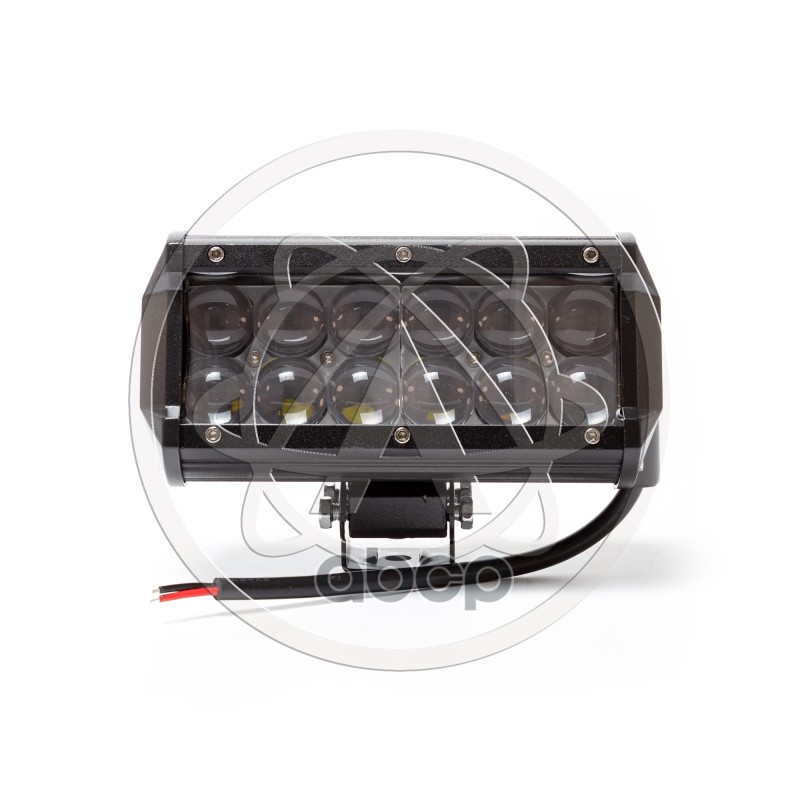 Фара дополнительная светодиодная (LED) AE36RT-12LED-LENS-HC прямоугольная, напр.