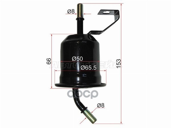 Фильтр топливный Toyota Hilux Pick Up 11-15 / Land Cruiser Prado 02-20 Sat арт. ST-23300-31160