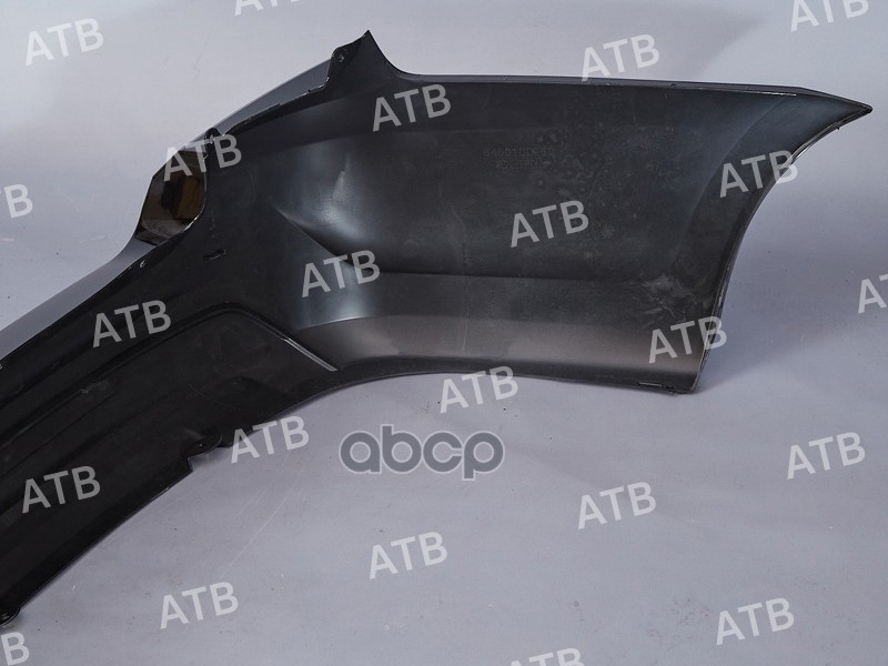 бампер Лада Гранта 2 FL седан задний Черная пантера 672 полноокрашенный ATB