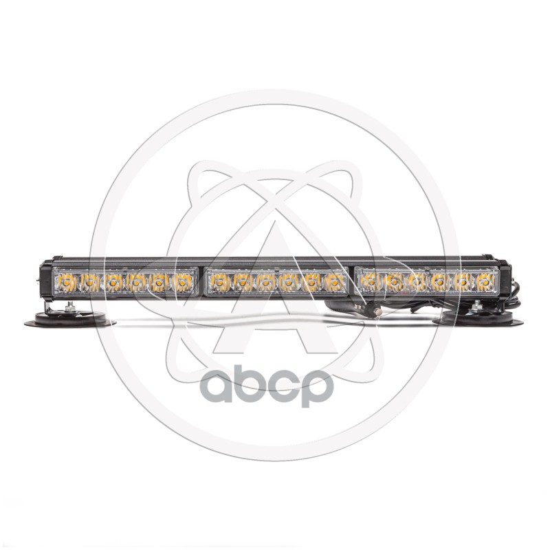 Балка проблесковая оранжевая AE36W-3EPS-2S-M 36Вт, 1224В, 2-стор., 3+3 блока Epi