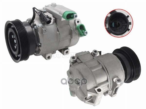 Компрессор кондиционера KIA RIO 05-11 Sat арт. ST-245-0036
