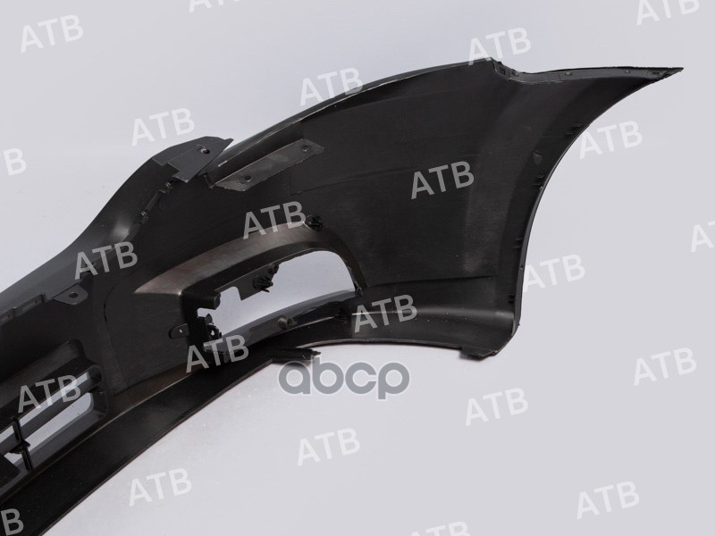 бампер Chevrolet Aveo T250 2006-2012 рестайлинг передний седан под ПТФ ATB