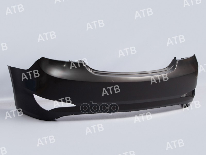 бампер Hyundai Solaris 1 2014-2017 рестайлинг седан задний ATB