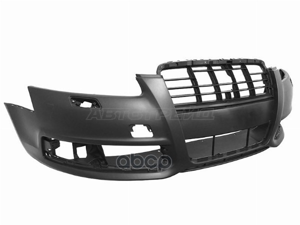 Бампер передний Audi A6 08-10 (Под омыватели фар/ С отверстием под крюк) Sat арт. ST-AU15-000-A0