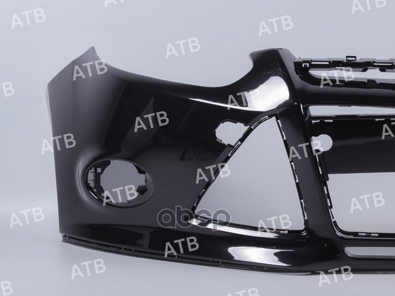 бампер Ford Focus 3 11-15 перед под ПТФ Черный (Panther Black) JAYC/2851/17V A