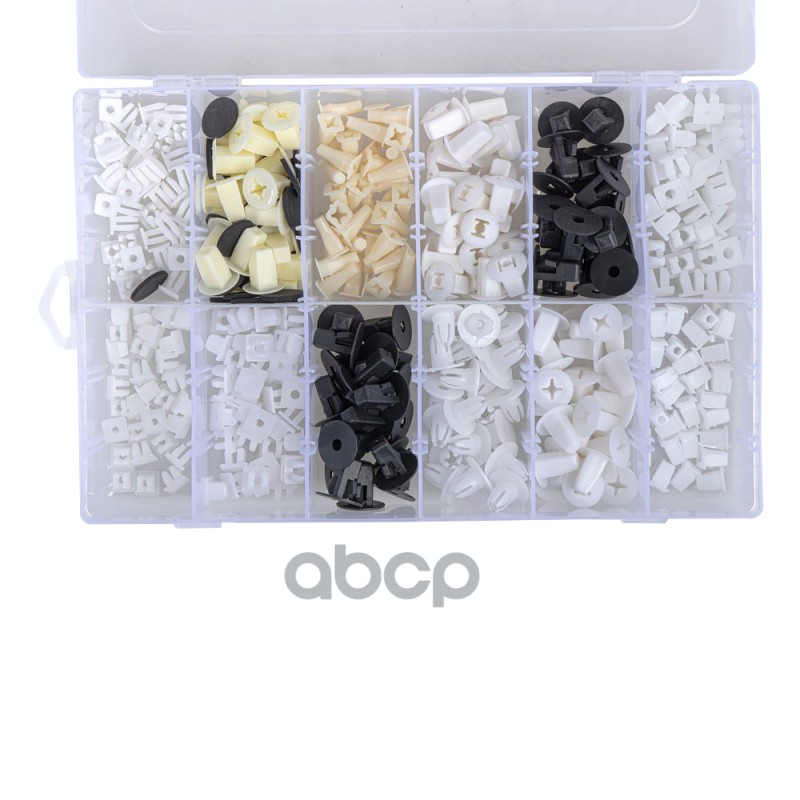 Набор крепежей (клипс) универсальный 350пр ARNEZI