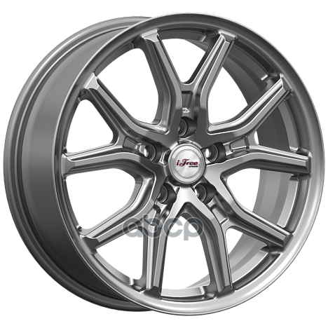 Диск iFree, Страйк (КС1080-02) 6.5x17/5x114.3ET35 67.1