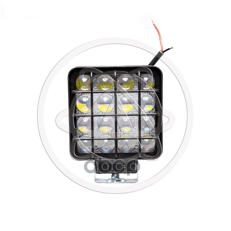 Фара дополнительная светодиодная (LED) AE48S-16LED-5DLENS-HC квадратная, напр.св