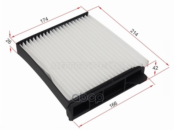 Фильтр салонный Nissan March 02-05 / Cube 02-08 Sat арт. ST-AY684-NS007