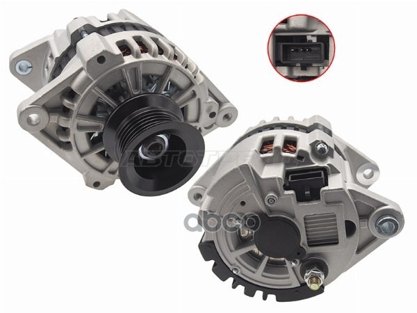 Генератор DAEWOO ESPERO 95-99/NEXIA 1.5 95-99 A15/G15MF 12V 80A(квадратная фишка) Sat арт. ST-85-0078