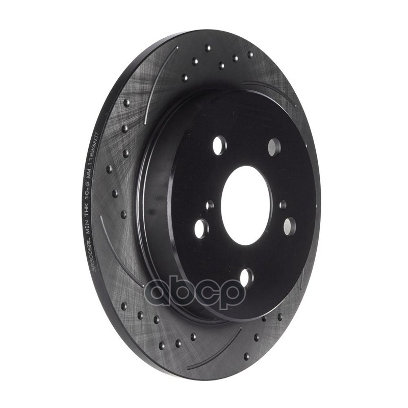 Диск тормозной задний левый AVANTECH (перфорированный)