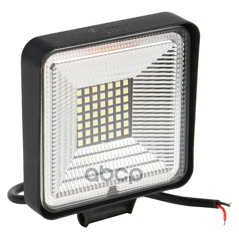 Фара светодиод. квадратная, 49LED, рассеянный свет, 25Вт, 108х108х28мм, 12/24В, PLUS Airline ALED026