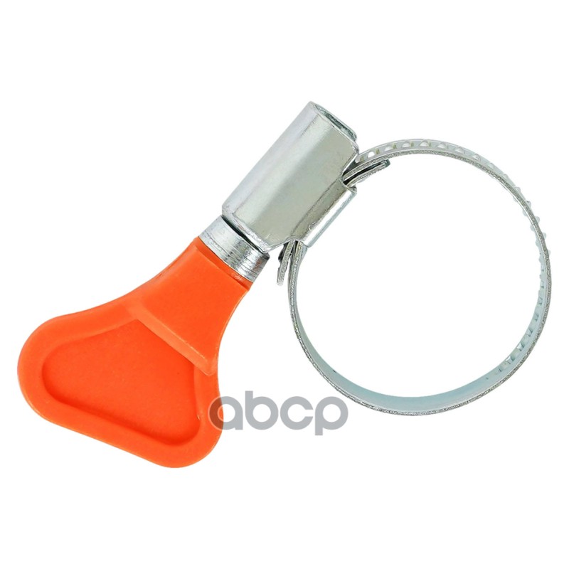 Хомут червячный 16-27/9мм с ключом, стандарт, W1(оцинк.)