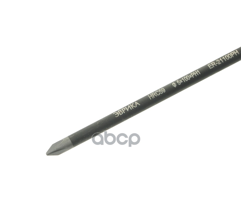 Отвертка крестовая PH 1.0х100мм магнитная (сталь S2) с держателем ЭВРИКА