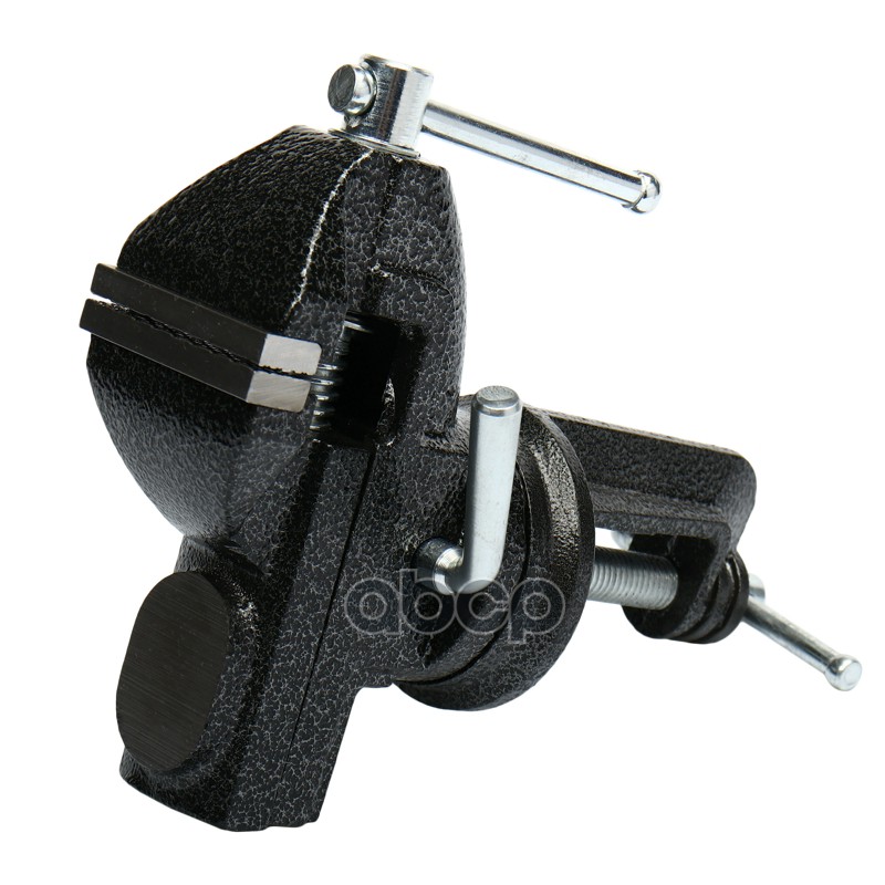 Тиски 50мм (1.97) настольные чугунные с боковым креплением и наковальней ЭВРИКА