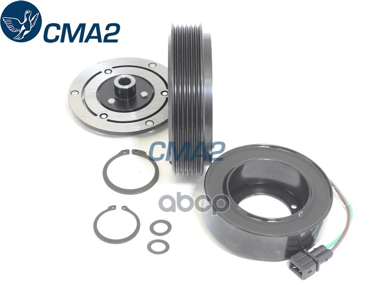 Муфта в сборе SD7V16 6PK128 (NSK подшипник) 701820811E 7D0820805