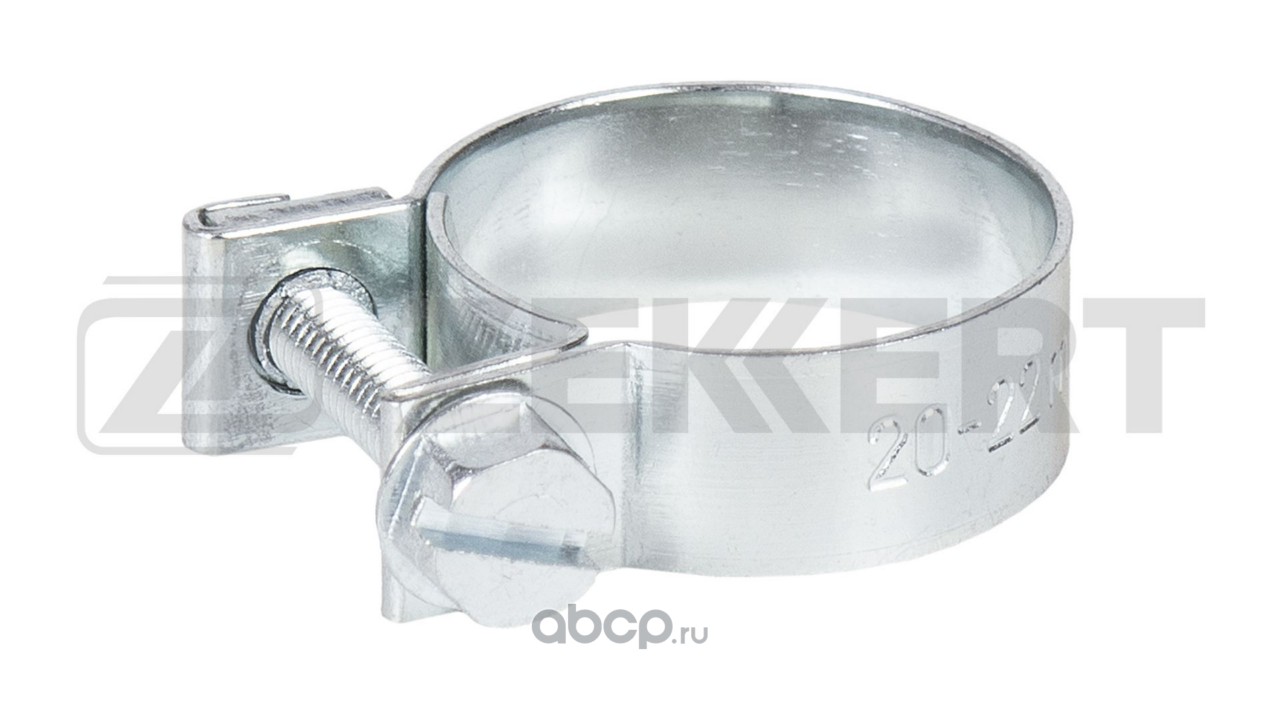 Zekkert BE5035 Хомут силовой 20-22 мм (оцинк. сталь)