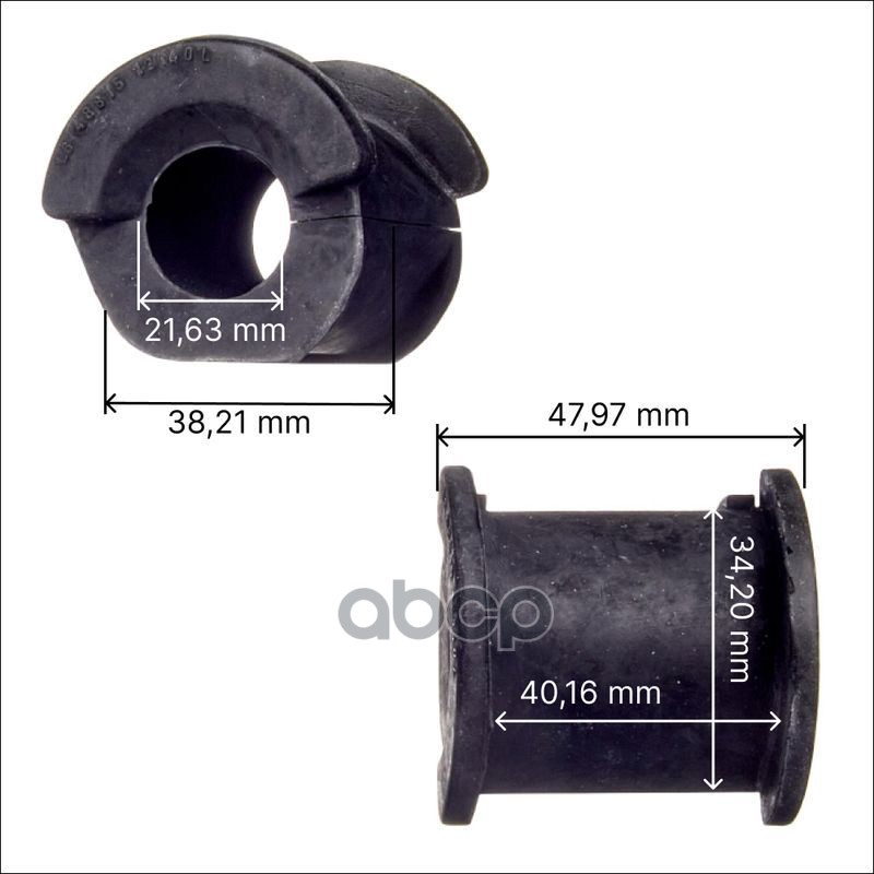 Втулка стабилизатора переднего Avantech Замена для арт. ABH0141 48815-12160/48815-12140