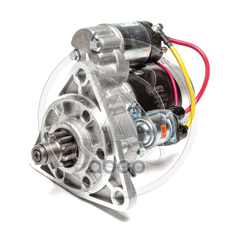 Стартер дв. 245, 243, 260 ММЗ (24В) 3.5кВт с доп. реле, со смещенным редуктором