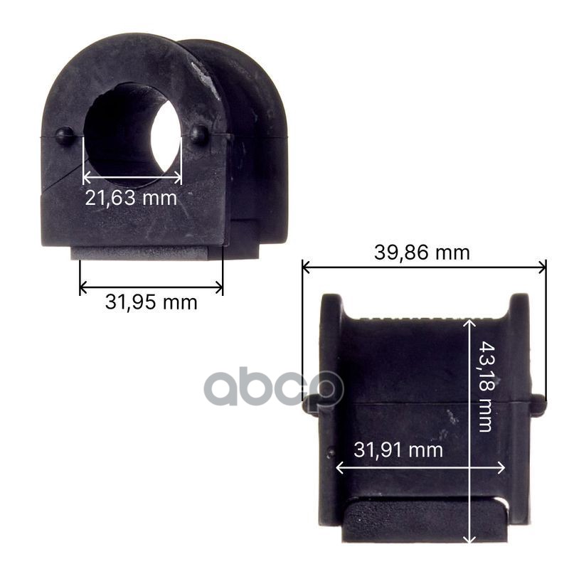 Втулка стабилизатора переднего Avantech 48815-44010