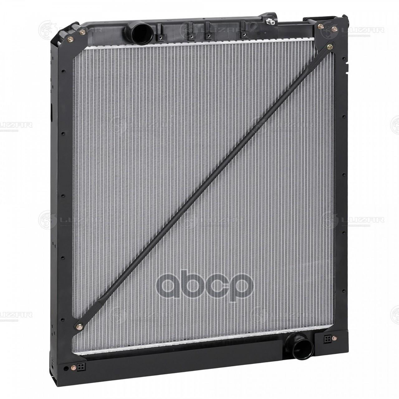 Радиатор охл. для а/м Foton Auman EST A (BJ 4189) (17-) с дв. Cummins ISG12E5 (LRc 3076) LUZAR арт. LRc 3076