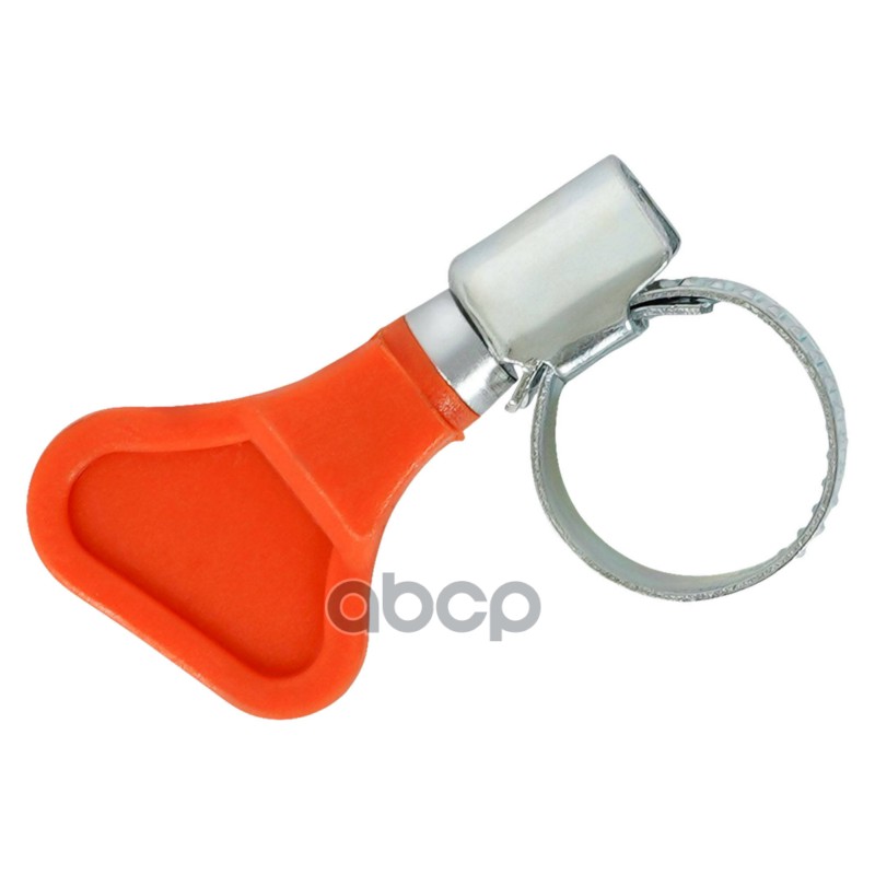 Хомут червячный 10-16/9мм с ключом, стандарт, W1(оцинк.)